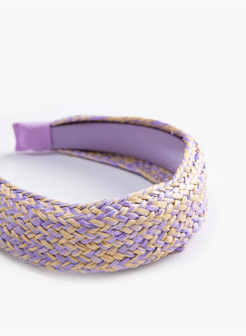 KOTON Straw Bead Shaped Hairband