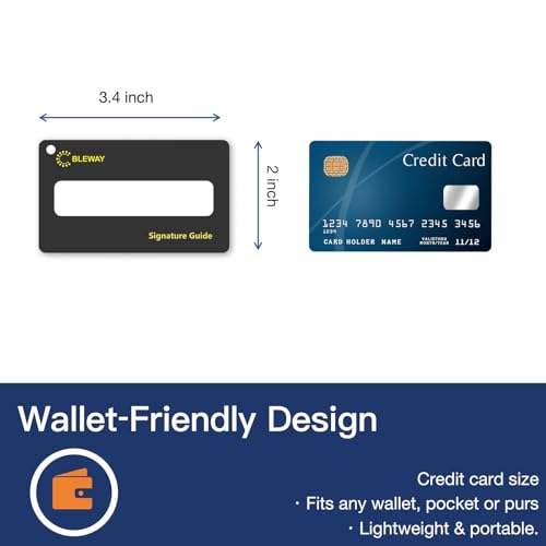 BLEWAY Signature Guide Card for Visually Impaired - Image 4