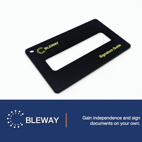 BLEWAY Signature Guide Card for Visually Impaired - Image 5