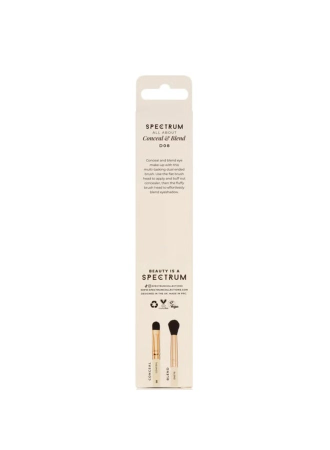 Spectrum Spectrum Collections All About The Brush D08 "The Conceal and Blend" Brush  - Image 3
