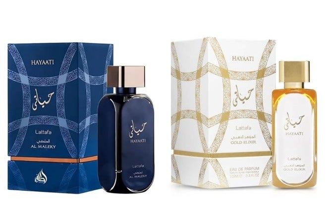 Lattafa هيايتي الملكي وهيايتي جولد إليكسير EDP 100 مل - Image 1