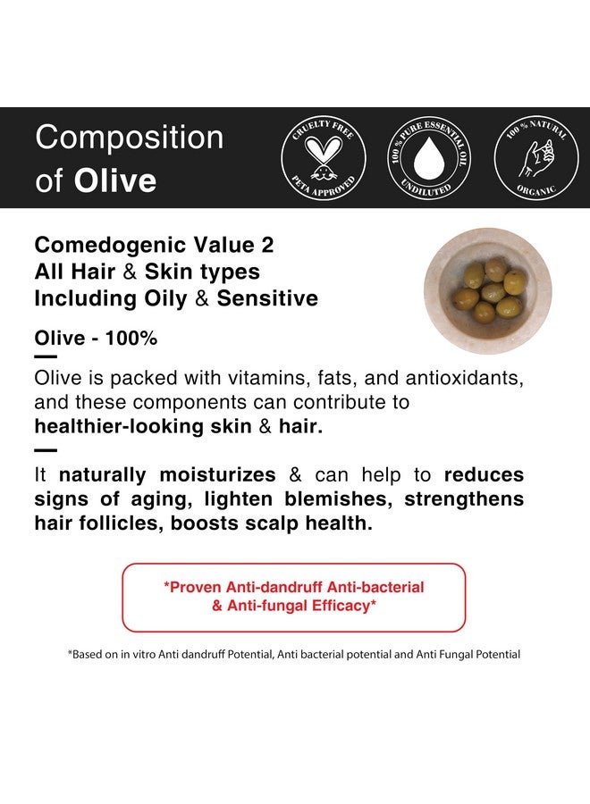 Soulflower Olive Carrier Oil 225Ml Castor Carrier Oil 225Ml & Rosemary Essential Oil 15 Ml Combo For Hair Growth Long Shiny Frizz Free & Thicker Eyebrows And Eye Lashes Pack Of 3 (Free Dropper) - Image 5