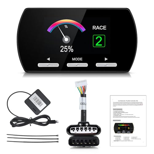 MAIMEIMI Throttle Response Controller 9 Drive Modes Throttle Controller MAIMEIMI Electronic Racing Accelerator Compatible with Toyota Tacoma FJ Cruiser 4Runner Hilux Fortuner Innova Innova Prius Prado - Image 1