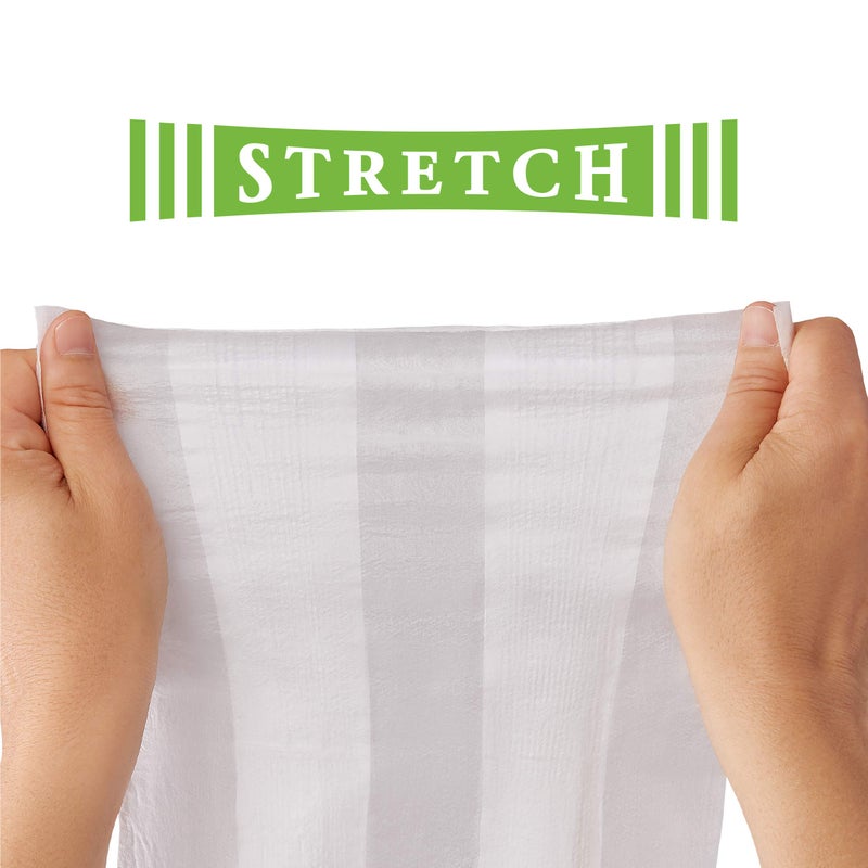FitRight Stretch Ultra Adult Briefs, Incontinence Diapers with Tabs, Heavy Absorbency, Medium/Regular, 30 to 52", 20 Count - Image 2