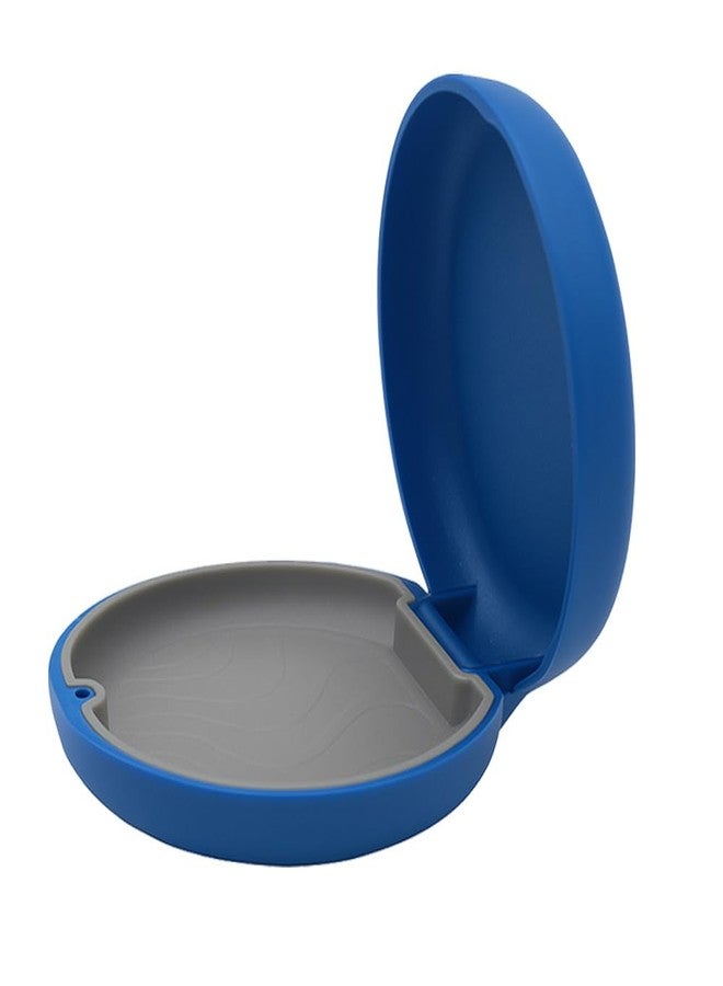 Dentosmile Slim Aligner Case/Aligner and Retainer Case/Dental Orthodontic Retainer Box - Sparkle Blue Colour with Silicone Layer - Image 2