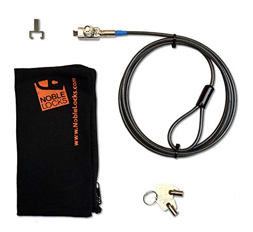 Noble Locks TZ04T Compact Wedge Lock with Barrel Key for Dell Latitude Laptops - Image 4
