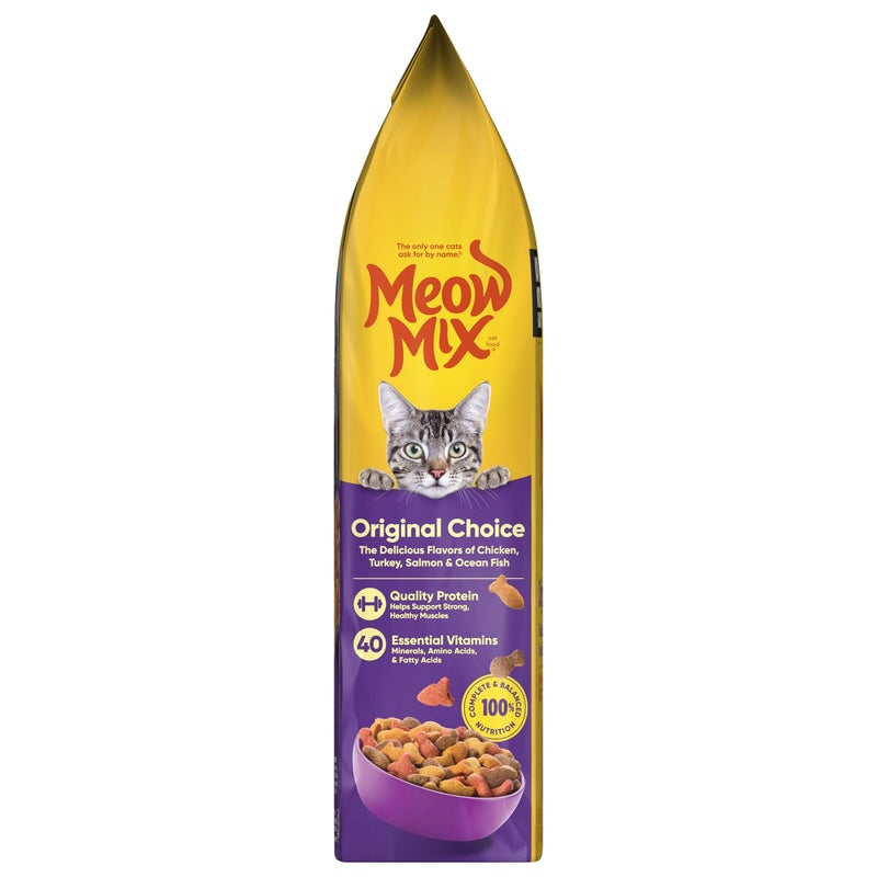 Meow Mix Original Choice Cat Food Bag 1.42kg - Image 4