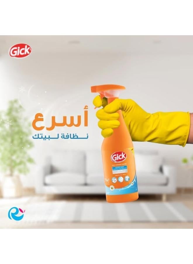 جيك سائل رغوي قوي لإزالة البقع من جيك، متعدد الاغراض 7×1 برائحة نظيفة سعة 1 لتر - Image 2