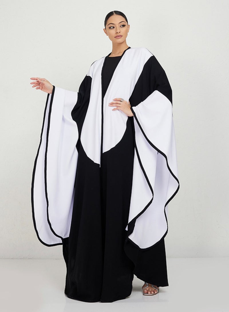 Rosette Abaya B Islamic Abaya - Image 1