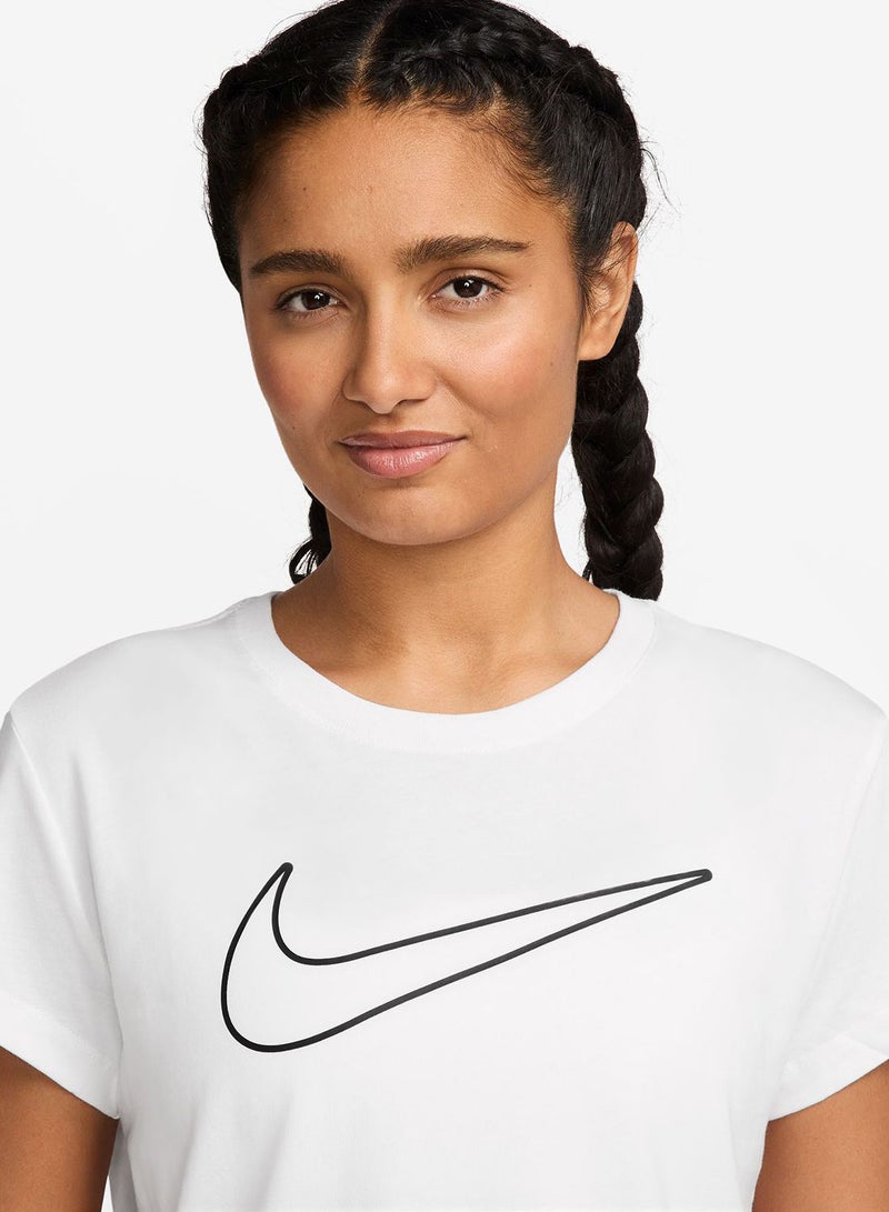 Nike Nsw Club Hybrid Logo T-Shirt - Image 3