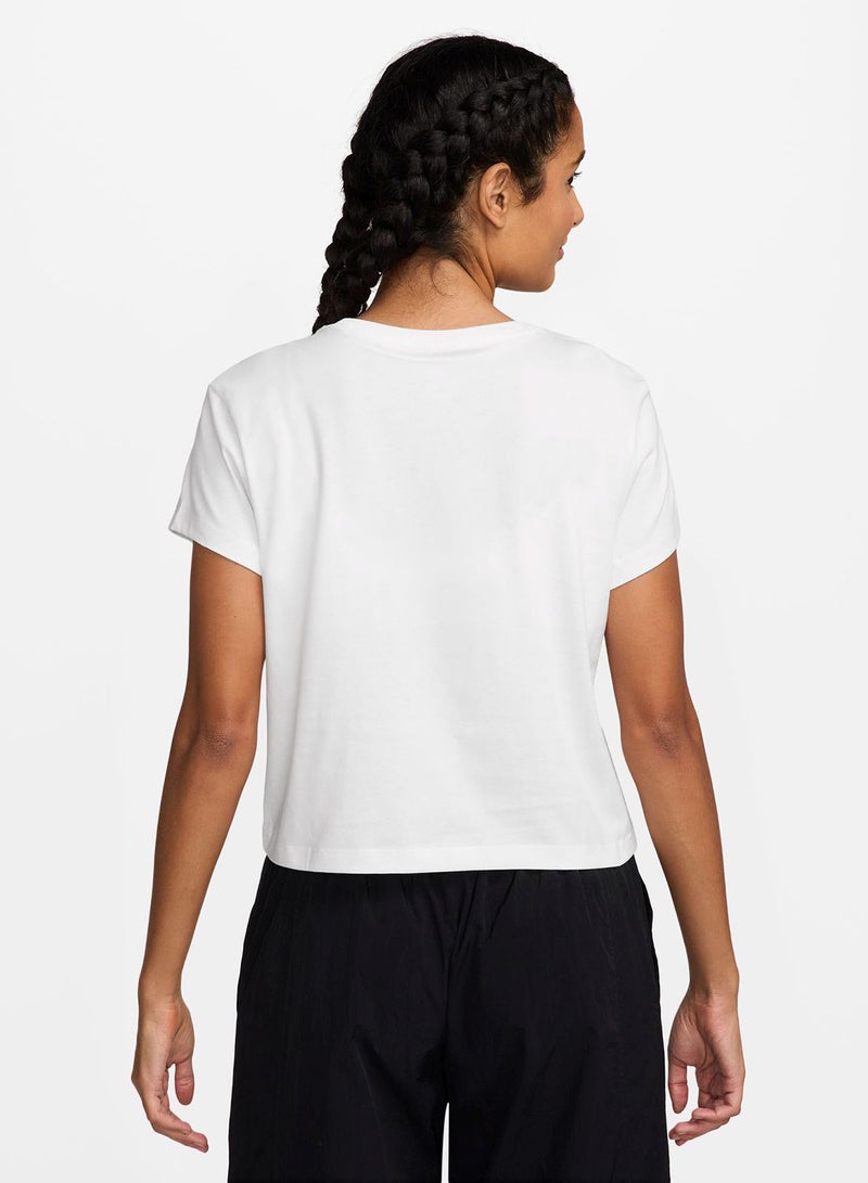 Nike Nsw Club Hybrid Logo T-Shirt - Image 2