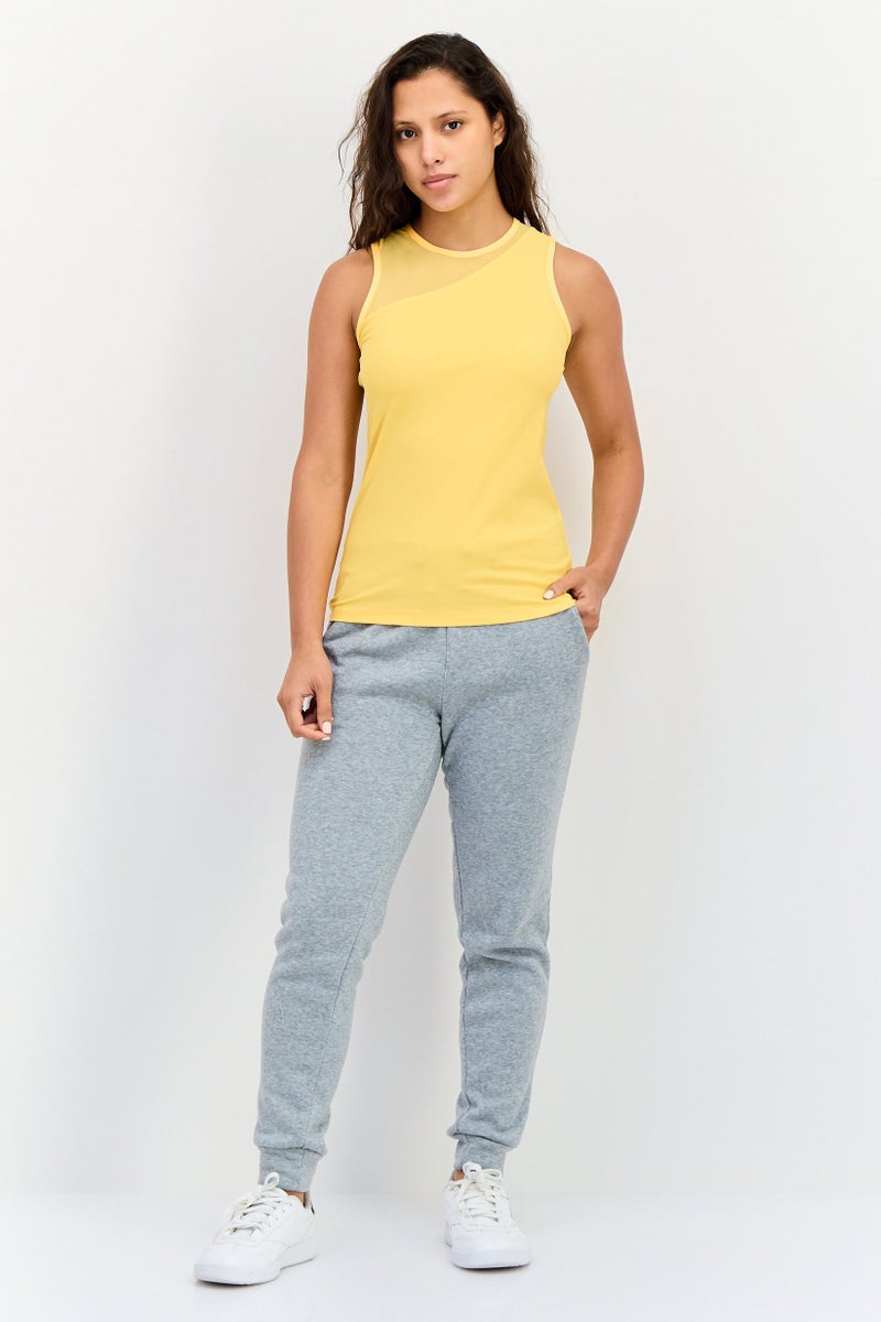 Reebok Women Sportswear Fit Sleeveless Training Tank Tops, Orange - Image 3