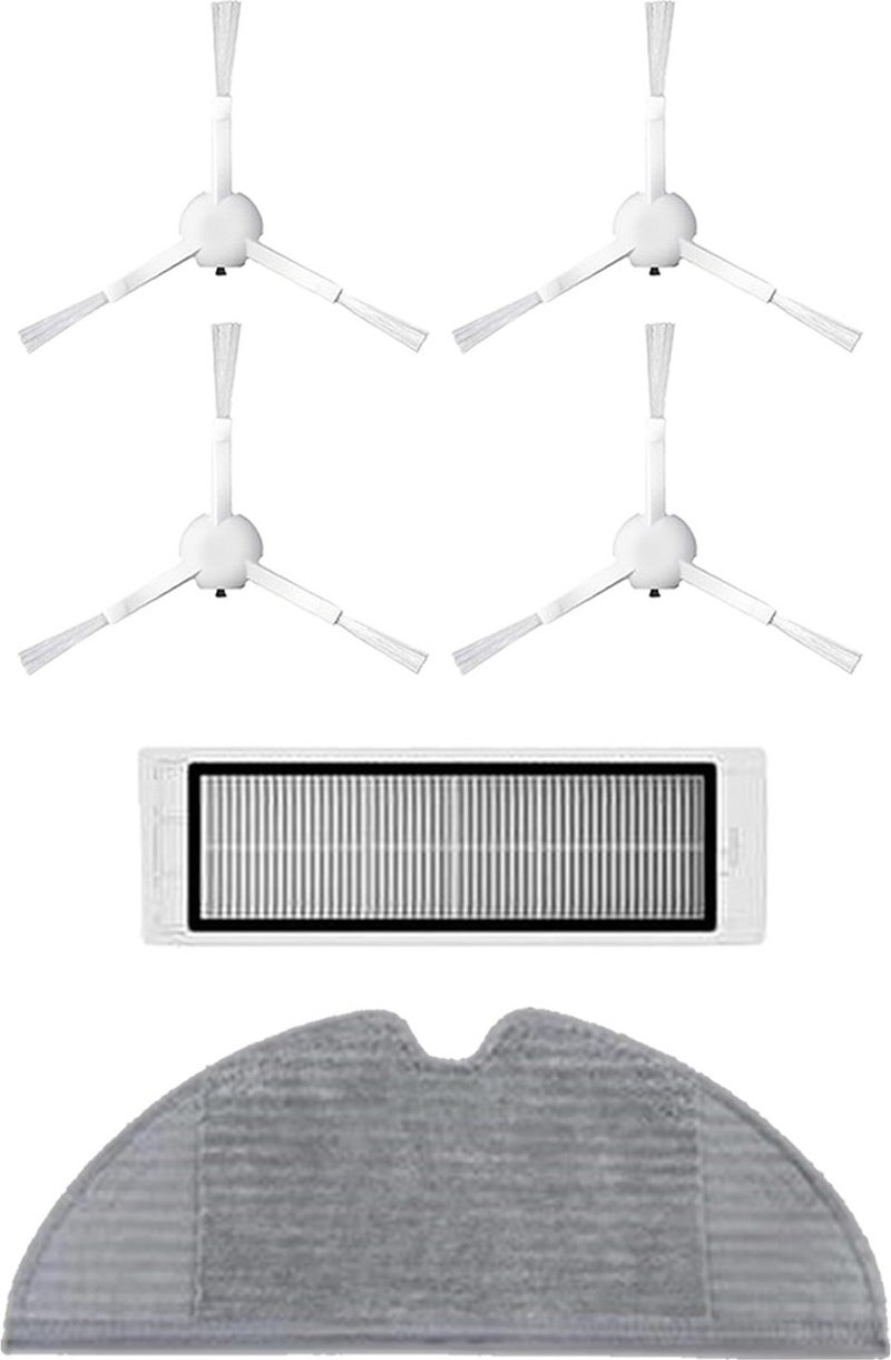 Xiaomi Vacuum Mop 1c Robot Vacuum Cleaner Compatible 6-Piece Spare Parts Set