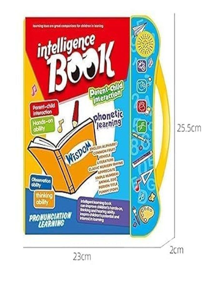 BANNI Interactive Learning Sound Book for Toddlers | Educational Toy with Voice, Music, ABC, Numbers and Lights - Early Childhood Development Book - Image 5