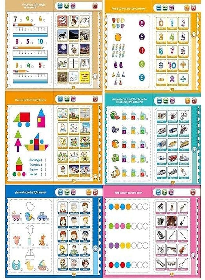 BANNI Interactive Learning Sound Book for Toddlers | Educational Toy with Voice, Music, ABC, Numbers and Lights - Early Childhood Development Book - Image 3