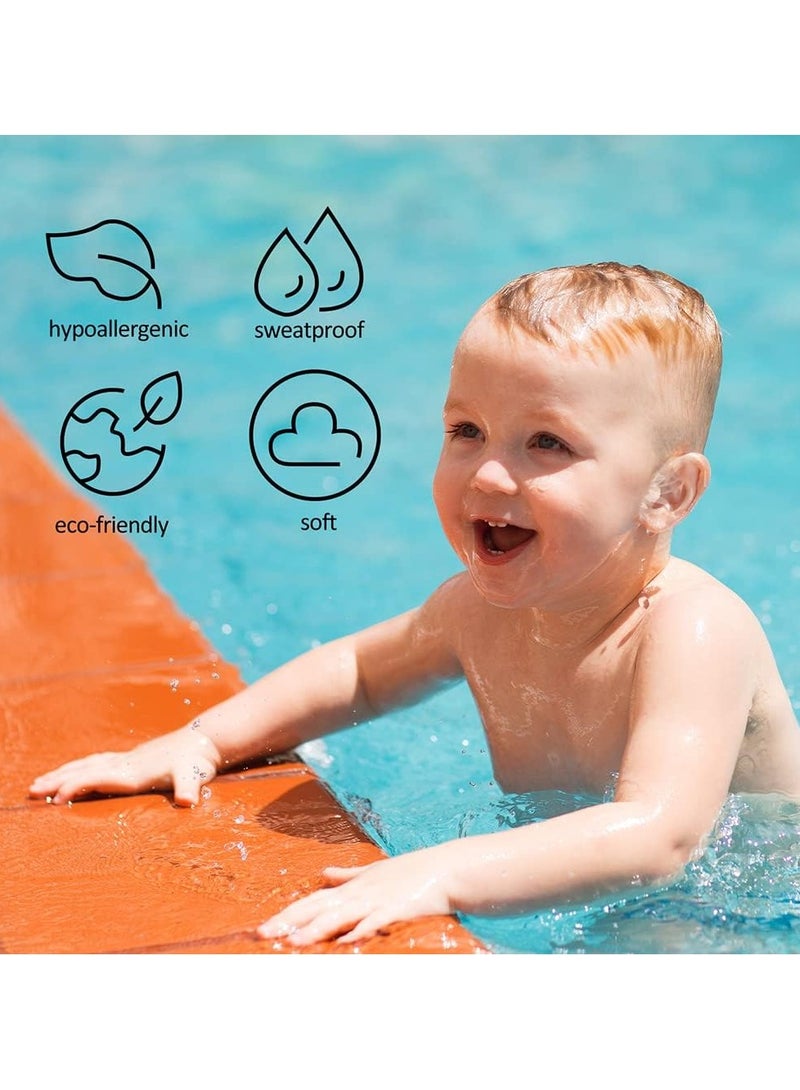 EELHOE 30pcs Baby Waterproof Ear Stickers Swimming Newborn Ear Patches Ear Protector - Image 4
