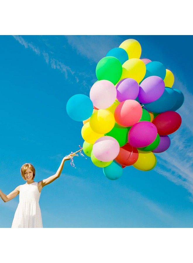 Prextex 300 Party Balloons 12 Inch 10 Assorted Rainbow Colors Bulk Pack Of Strong Latex Balloons For Party Decorations Birthday Parties Supplies Or Arch Decor Helium Quality - Image 5