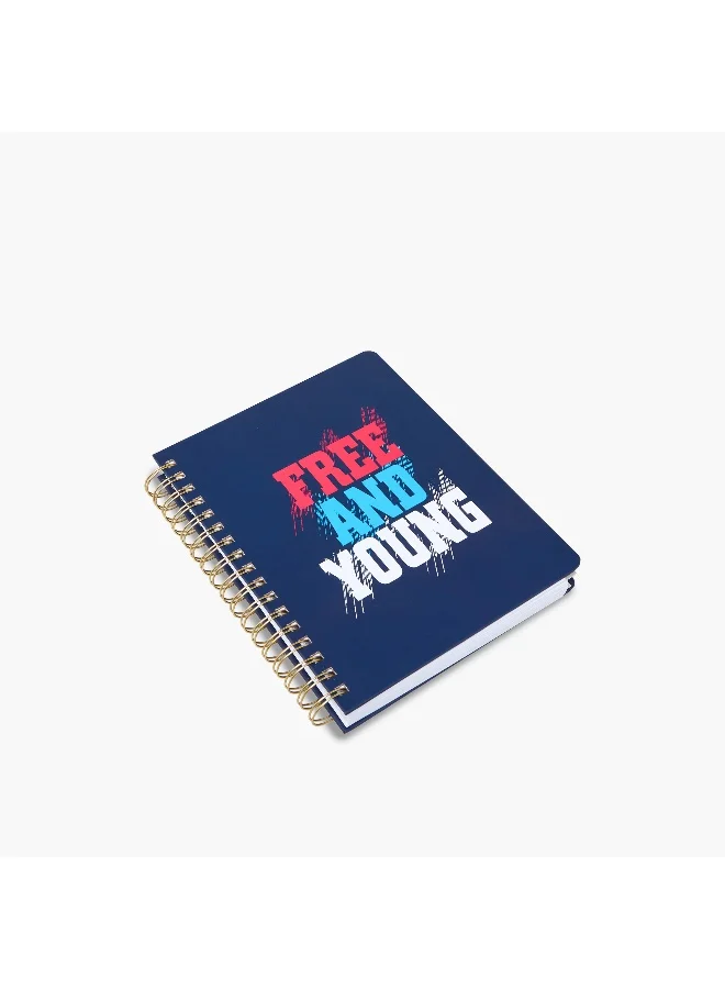 Lifestyle Spiral Planner for Kids - Navy Blue
