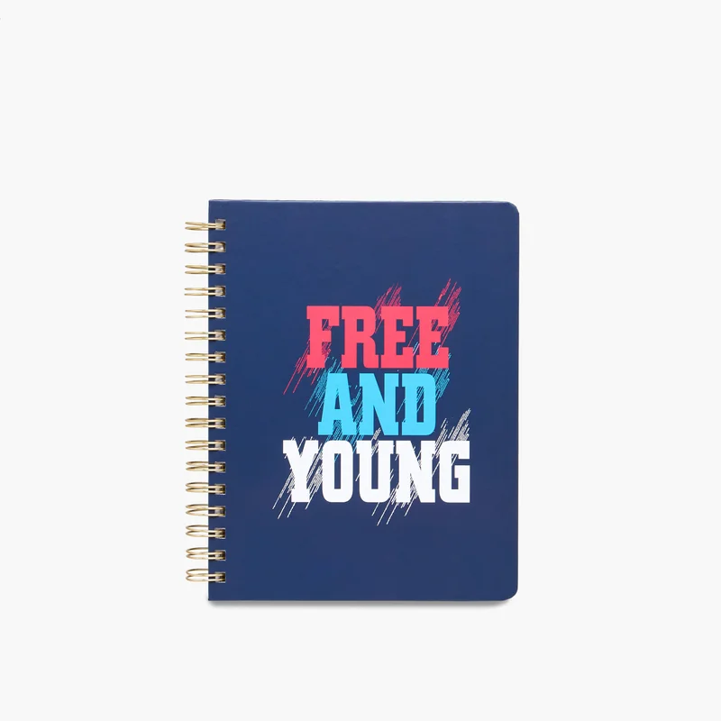 Lifestyle Spiral Planner for Kids - Navy Blue