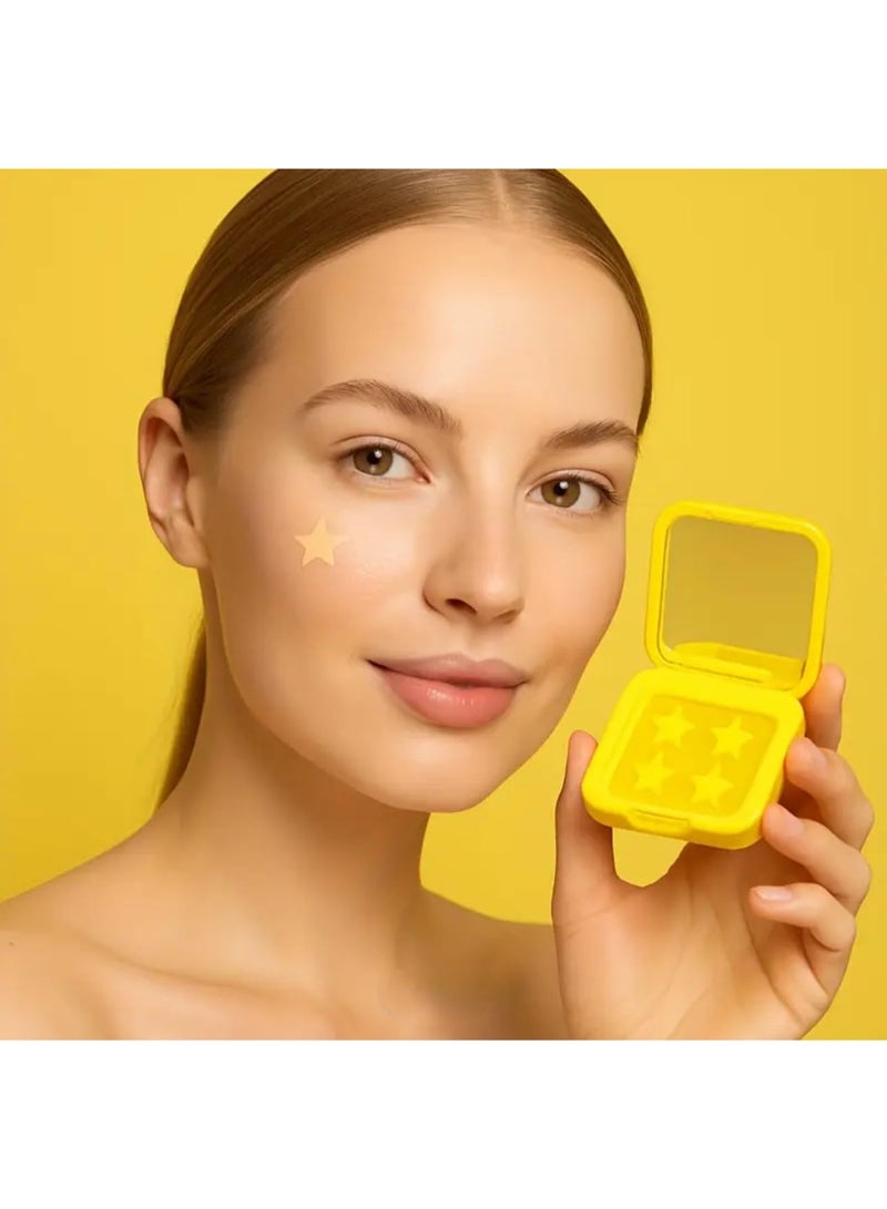 LA LUSH Hydrocolloid Star Pimple Patches for Face – Day & Night Acne Spot Stickers, Invisible Waterproof Zit & Blemish Cover Patches for Skin Care - Image 3