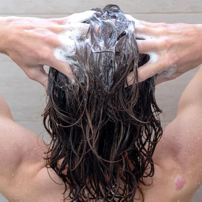 ZEUS Advanced Moisturizing Shampoo for Men with Vitamin E & Natural Fruit Extracts for Smooth, Healthy, Restoring Hair, Cleanse & Balance Scalp (Made in USA) 8 oz. - Image 3