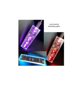 Generic M.2 SSD NVMe to USB-C 3.1 Gen 2 External Transparent Case Tool-Free with RGB LED Lights for 2230 2240 2280 M2 Drives 10Gbps Data Transfer  - Image 4