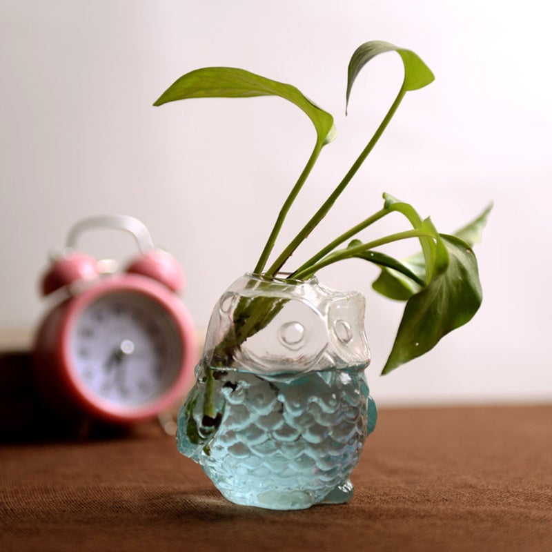 🌱 مزهرية شفافة بتصميم أنيق لتزيين المنزل من مادة زجاجية متينة - Image 3