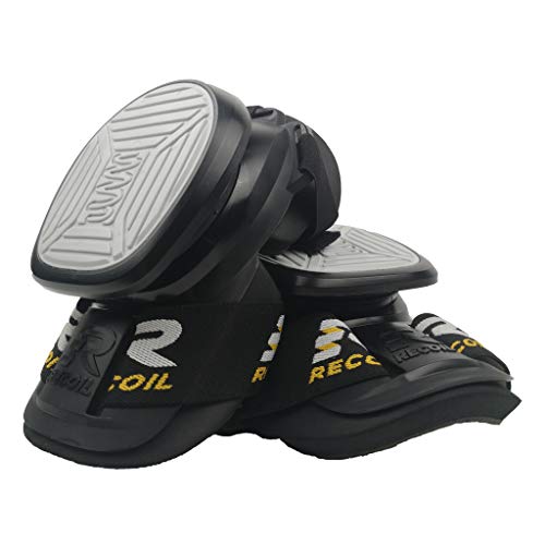 Recoil Knee Pads for Work Knee Pads | Construction Knee Pads for Tiling, Flooring, Roofing & Carpentry | rodilleras para trabajo | Spring Loaded Heavy Duty Knee Pad System | rodilleras de trabajo | - Image 1