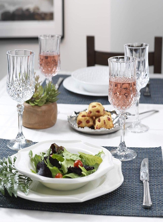 OANGO Crystal Wine Glass Set (Clear, 220 ml) (6) - Image 3