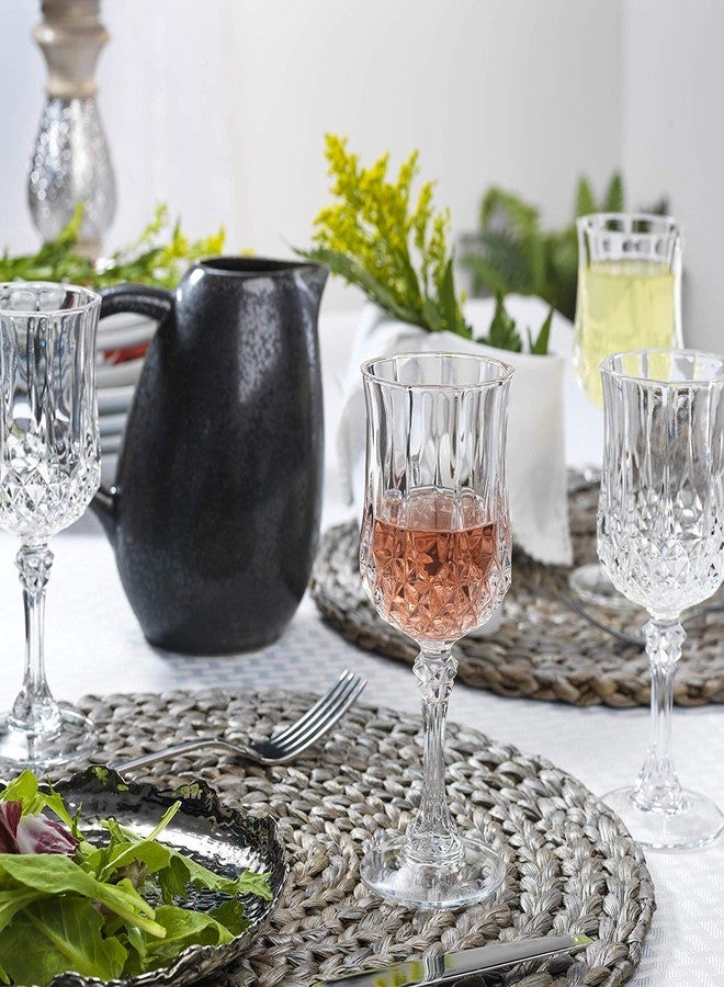 OANGO Crystal Wine Glass Set (Clear, 220 ml) (6) - Image 5