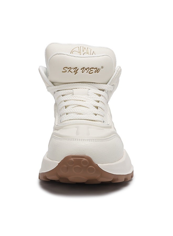 سكاي فيو حذاء رجالي كاجوال أنيق من SKY VIEW بتصميم لسان مزدوج وأحذية رياضية للمشي لمسافات طويلة ومضادة للانزلاق وأحذية جري للرجال مع دعم للقوس - Image 5