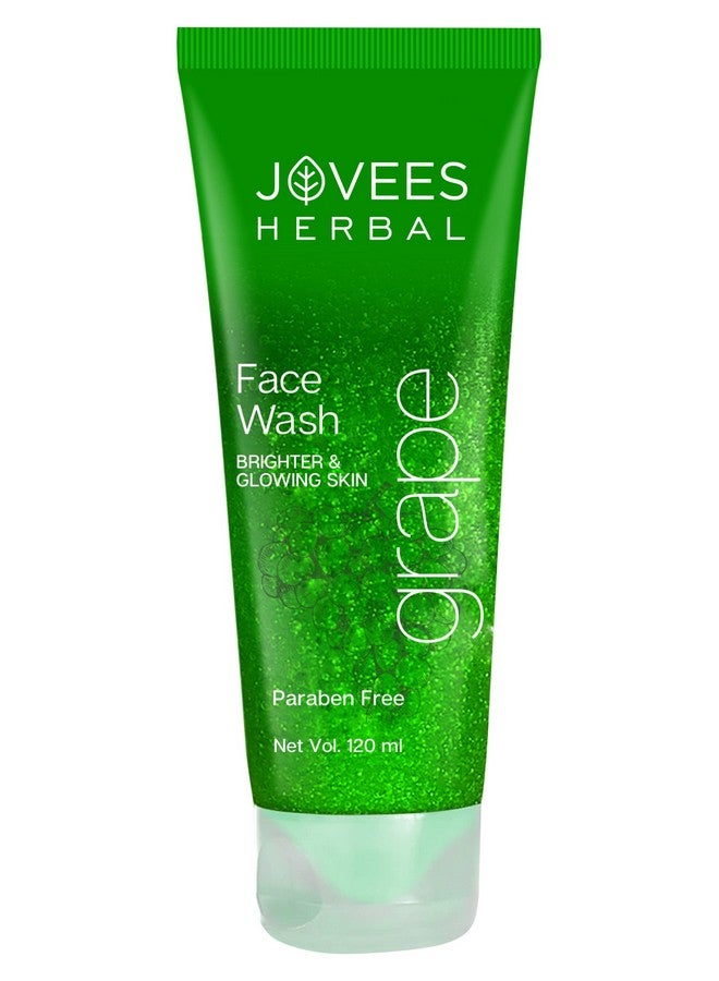 Jovees Herbal Grape Face Wash With Grape Seed & Orange Peel Extracts | For Brighter & Glowing Skin | Reduces Uneven Skin Tone & Fine Lines | For All Skin Types |120 Ml - Image 1