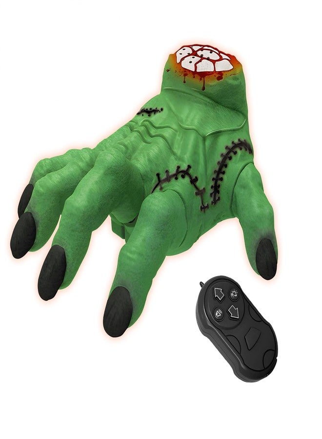 Pascol Remote Control Crawling Hands Children's Toys - Spooky Action and Musical Effects, LED Lights, Toys 3 4 5 6 7 8 9 10 11 12 + Boys/Girls, Halloween Christmas Birthday Gift, Green - Image 1