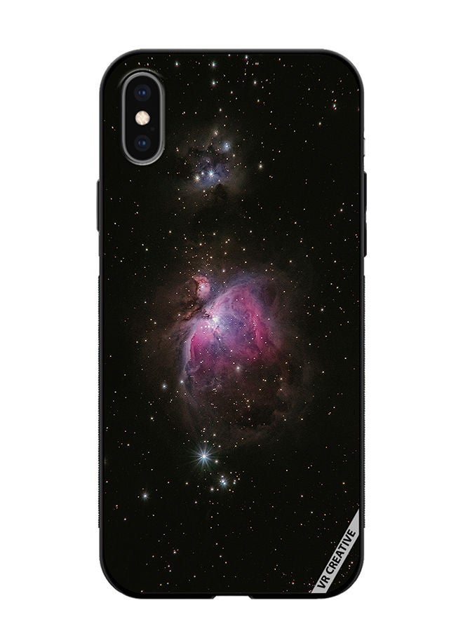 VR CREATIVE Protective Case Cover For Apple iPhone XS Max Nebula Design Multicolour - Image 1