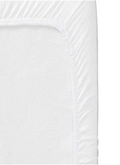 Usnyabni Sheets for Camping Cot Mattress - Fitted Cot Sheet Perfect for Narrow Twin/Cot Size/Rv Bunk/Guest Bed Replacement/33 X 75" Mattress/Camping Cot, White Solid, Cotton Cot Sheets 4 Piece  - Image 2
