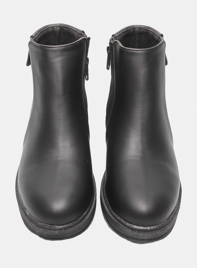 Glitter Women Half-Boots - Black - Image 3