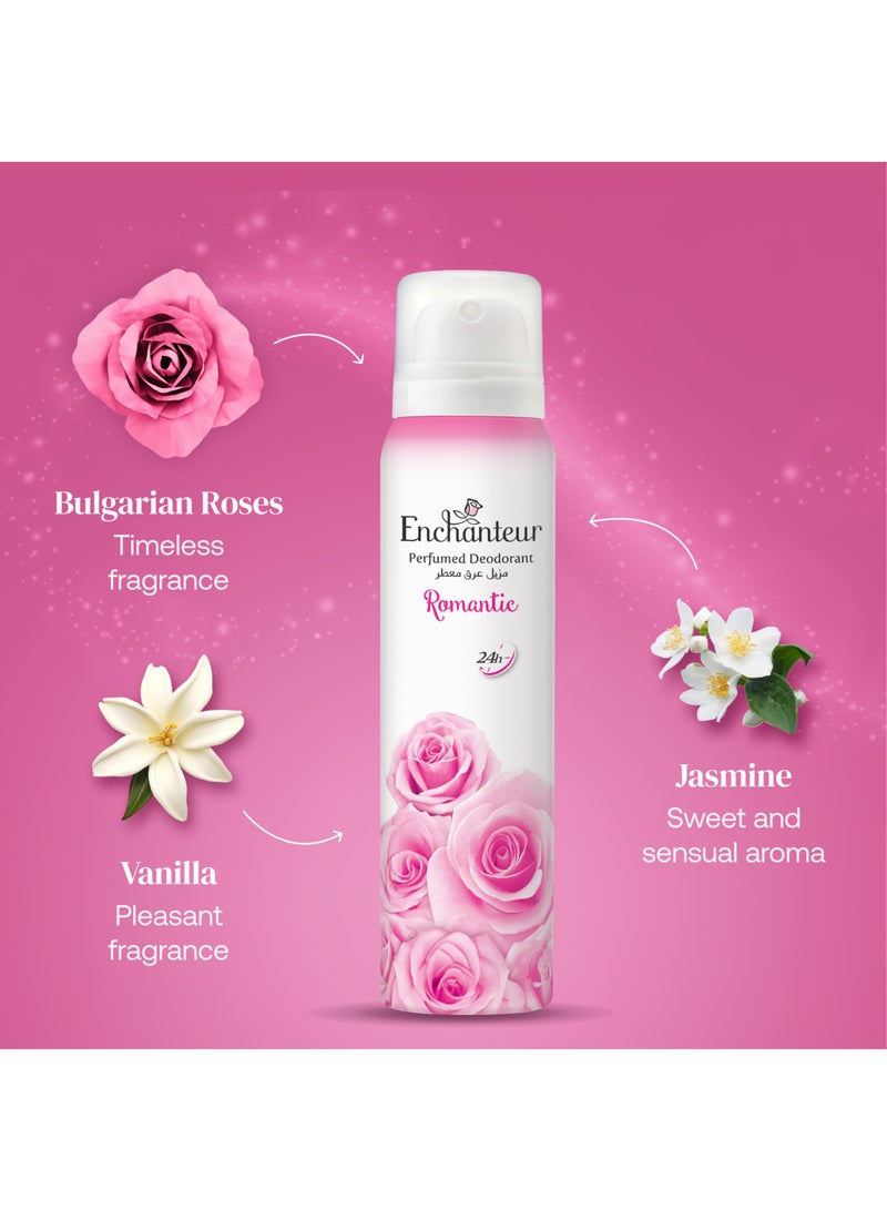 Enchanteur Romantic Perfumed Deodorant With Odour Protection - Image 2