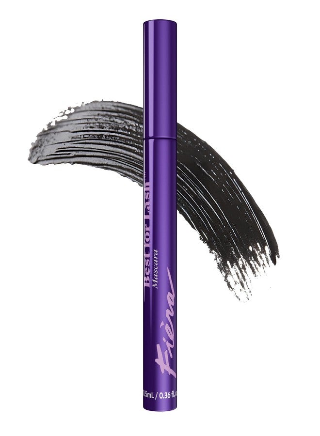 Fièra Best for Lash™ Mascara for Women Over 40 - Volumizing, Lengthening & Lifting Peptide Mascara with Vitamin B5 - Smudge-Proof, Flake-Resistant, Gentle Washable Formula, Black - Image 1