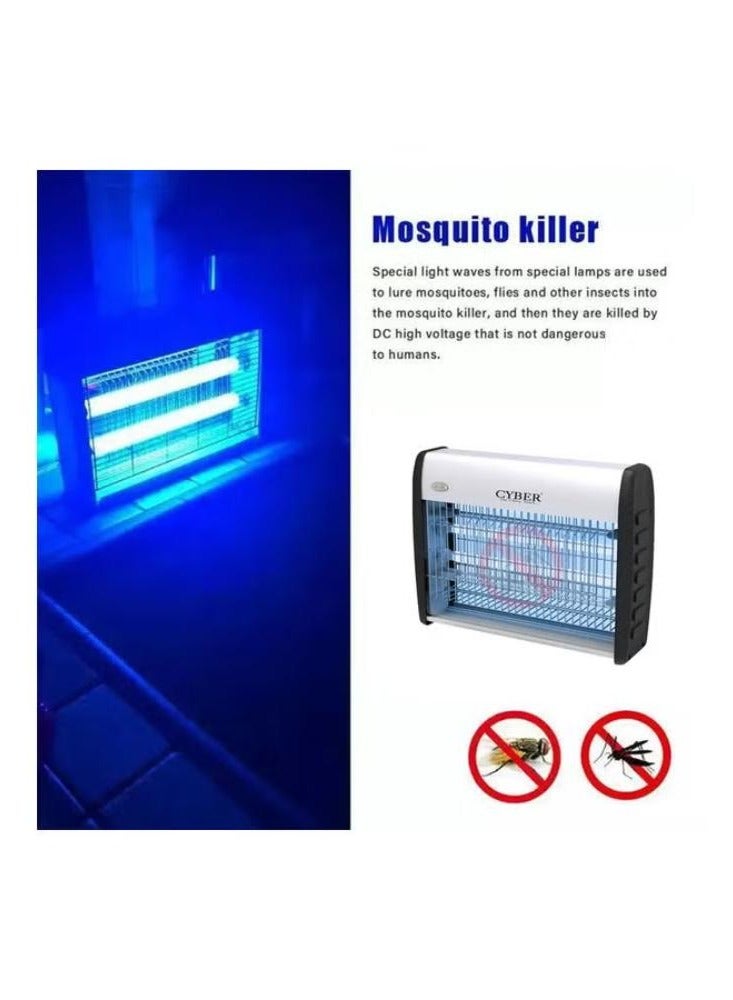 Cyber Electronic Insect Killer White/Black/Silver - Image 2