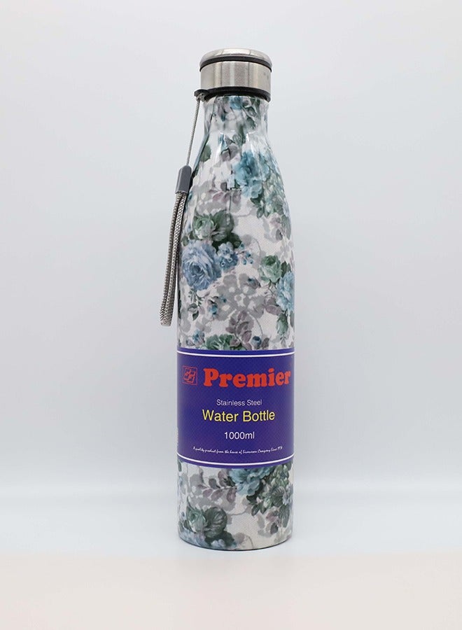 Premier STAINLESS STEEL WATER BOTTLE DESIGN (PRINTED) - 750 ML - Image 1