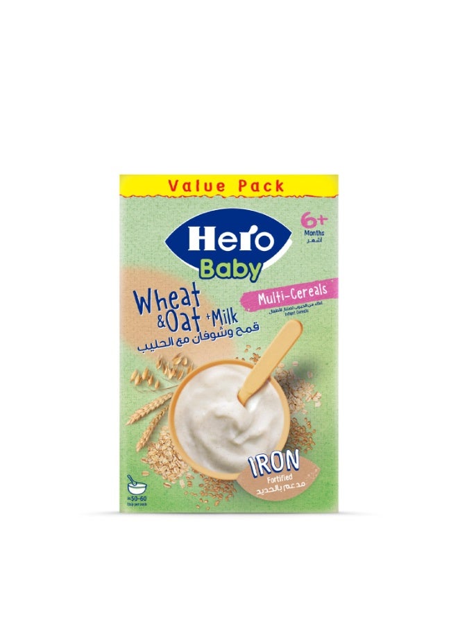 Wheat & Oat With Milk Cereal 300gm