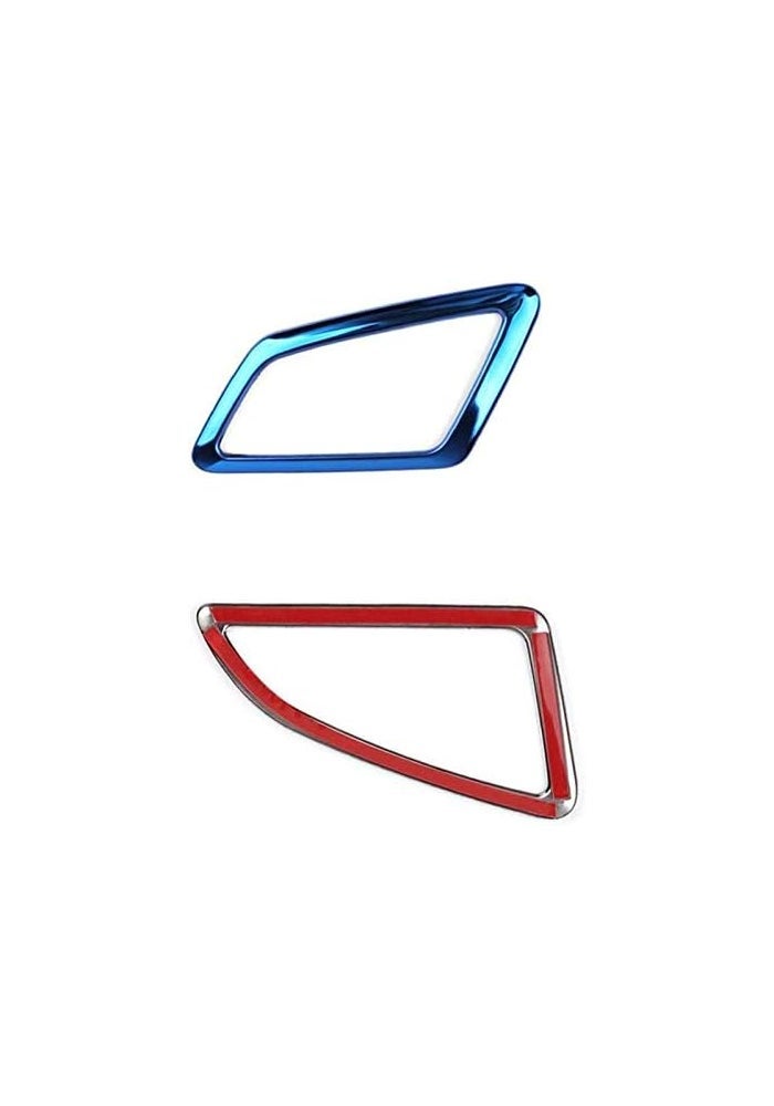 Wivplex Blue Windshield Air Vent Cover Trim for 10th Gen Civic - Image 2
