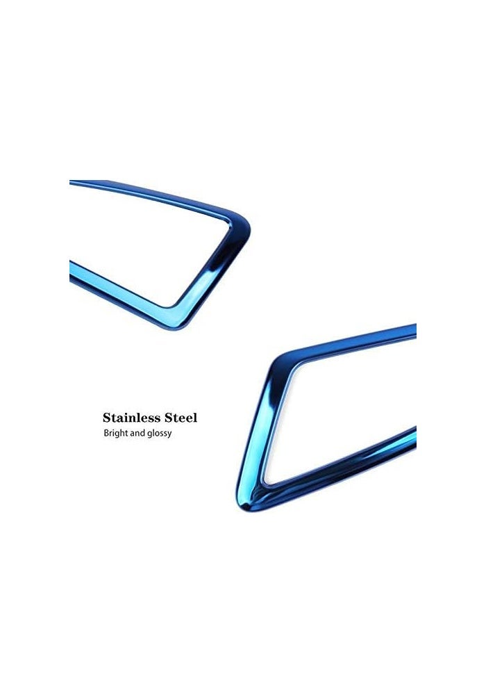Wivplex Blue Windshield Air Vent Cover Trim for 10th Gen Civic - Image 3