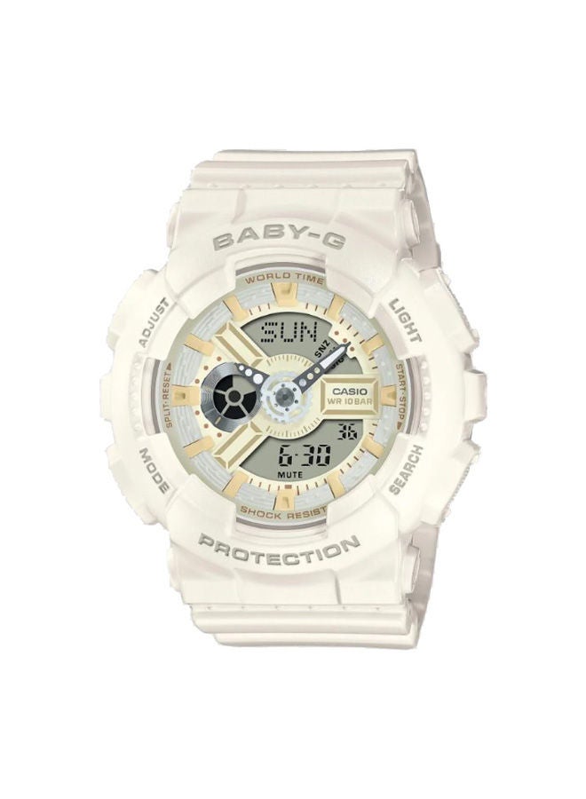 Baby-G Resin Analog+Digital Watch BA-110XSW-7ADR - Image 1