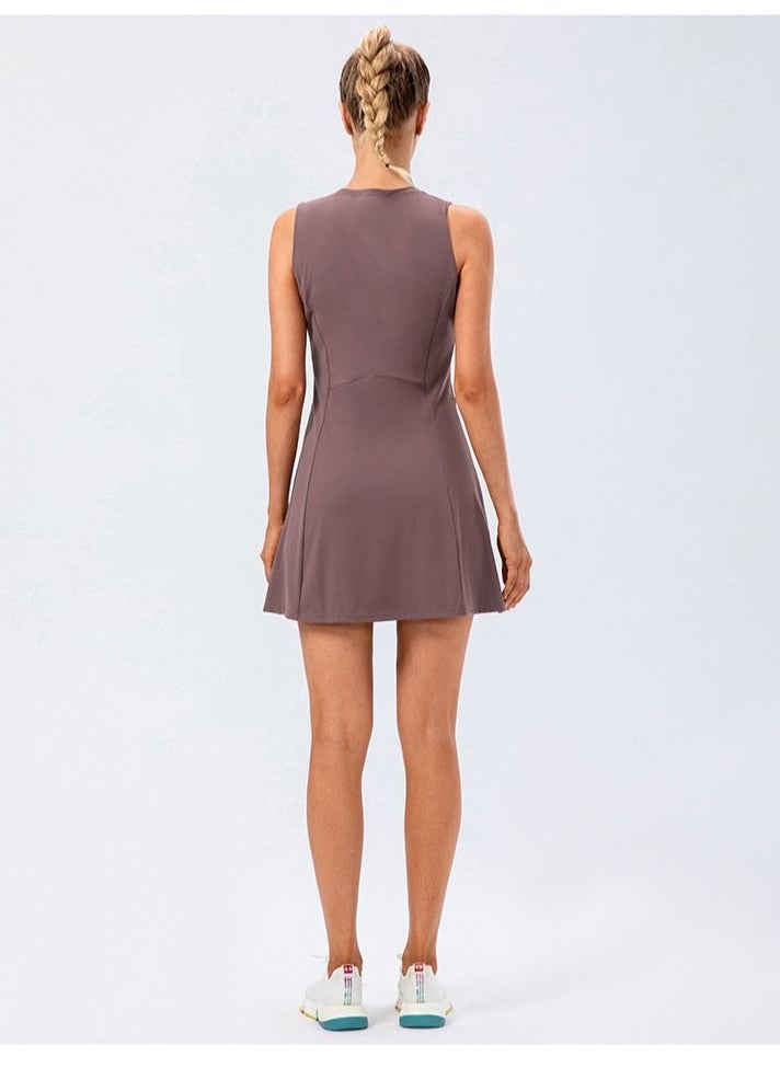 Loquat Anti - malfunction of air yoga golf sport tennis skirts twinset  - Image 2