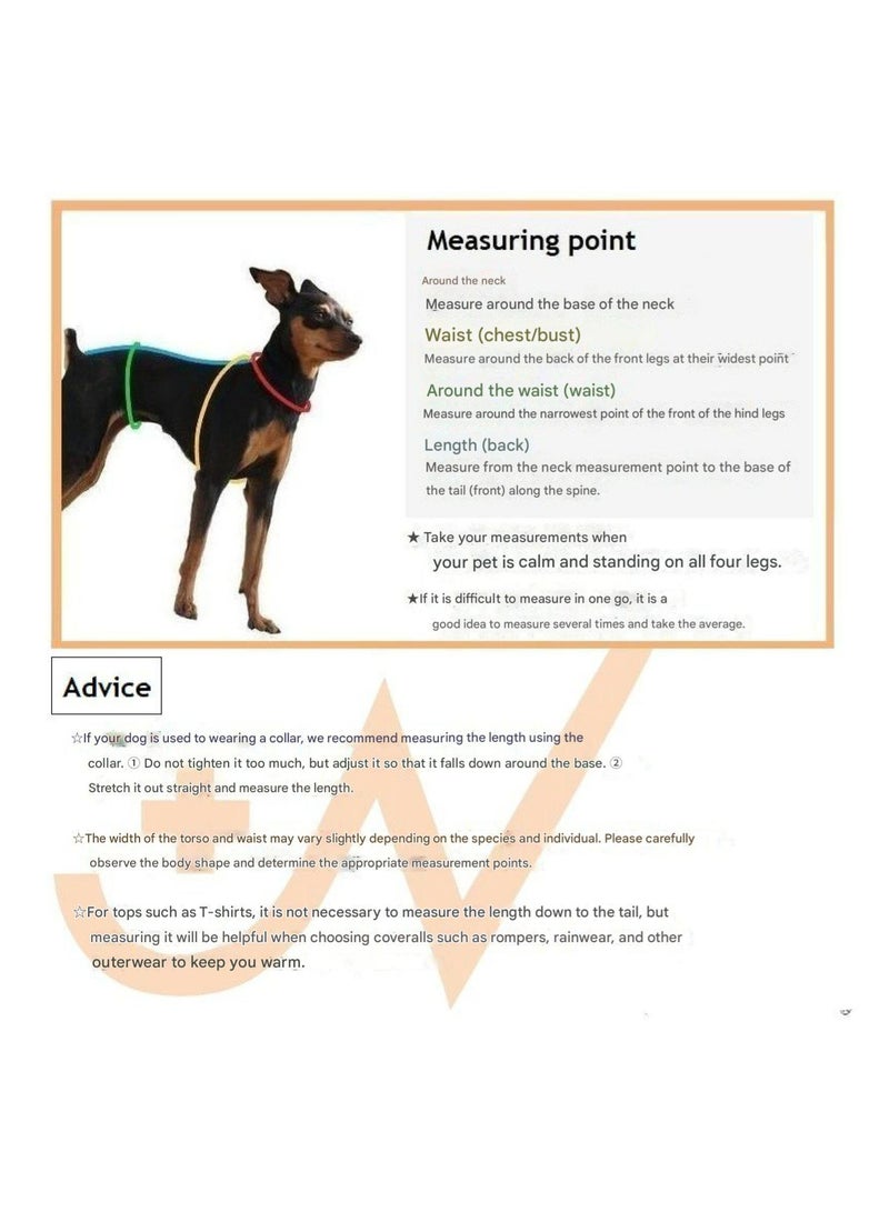 A.M Corduroy Spring Summer Four legged Pet Clothes Dog and Cat Shirts - Image 3