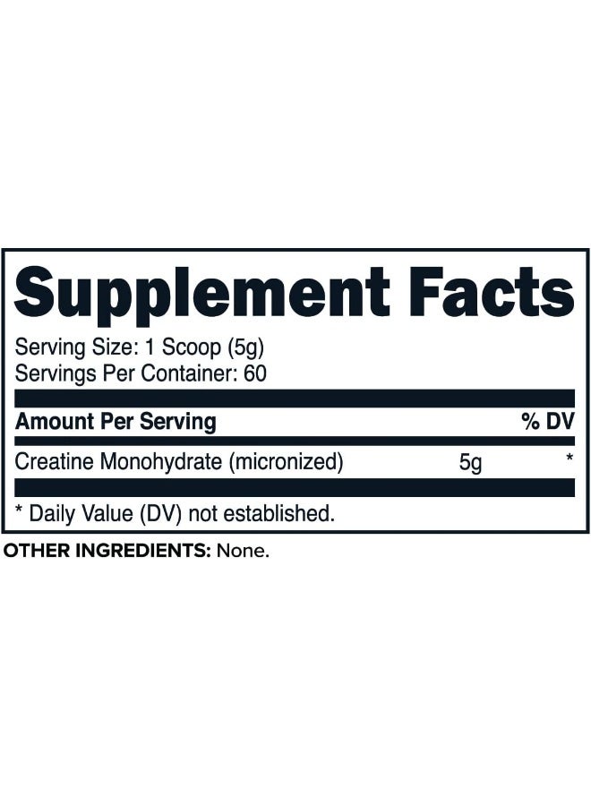 Primaforce Creatine Monohydrate Powder, 300 Grams - Micronized, Gluten Free, Non-GMO - Image 2