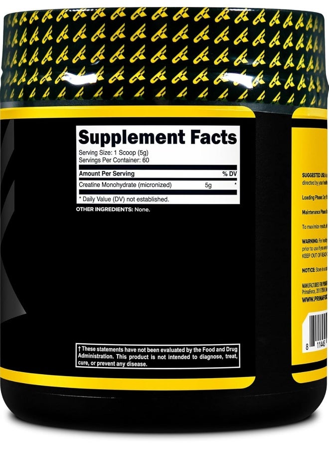 Primaforce Creatine Monohydrate Powder, 300 Grams - Micronized, Gluten Free, Non-GMO - Image 4