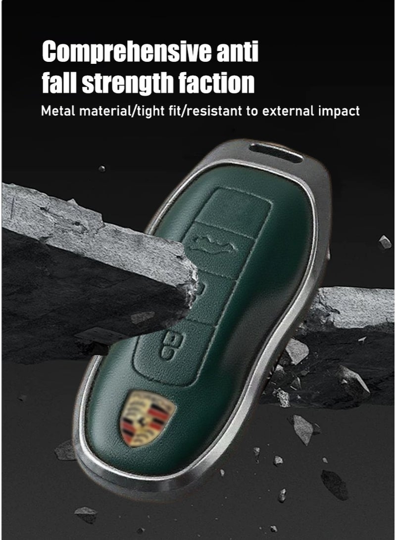 Key protector, suitable for Porsche key protector, perfectly wraps car keys, high-end, wear-resistant. - Image 3