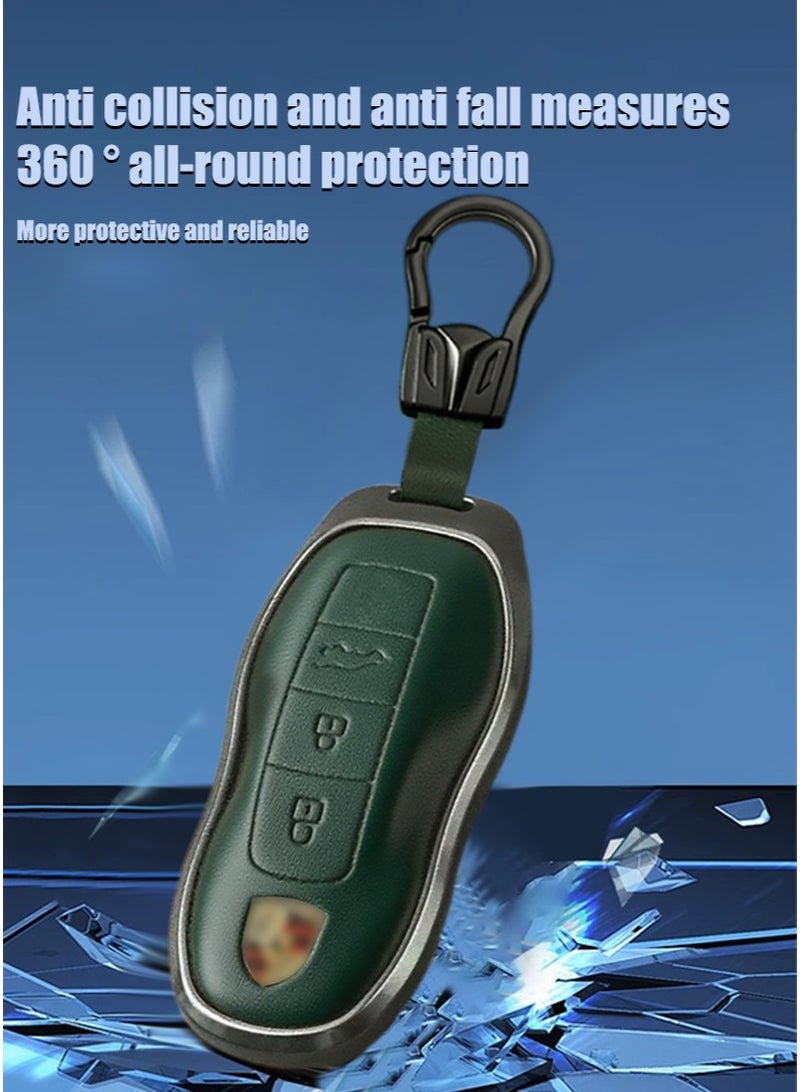 Key protector, suitable for Porsche key protector, perfectly wraps car keys, high-end, wear-resistant. - Image 4